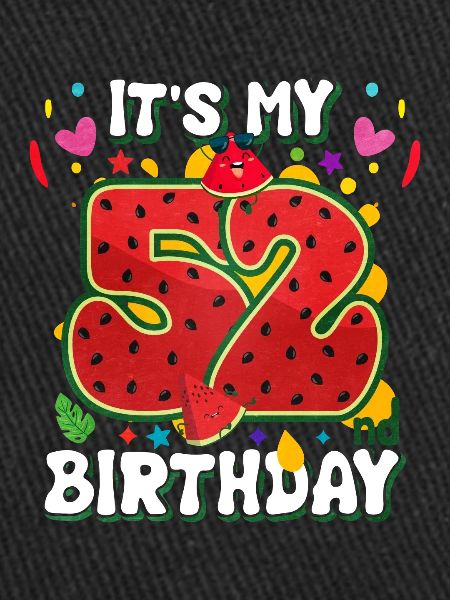 52e anniversaire Pastèque