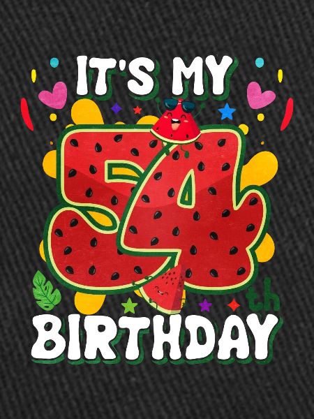 54e anniversaire Pastèque