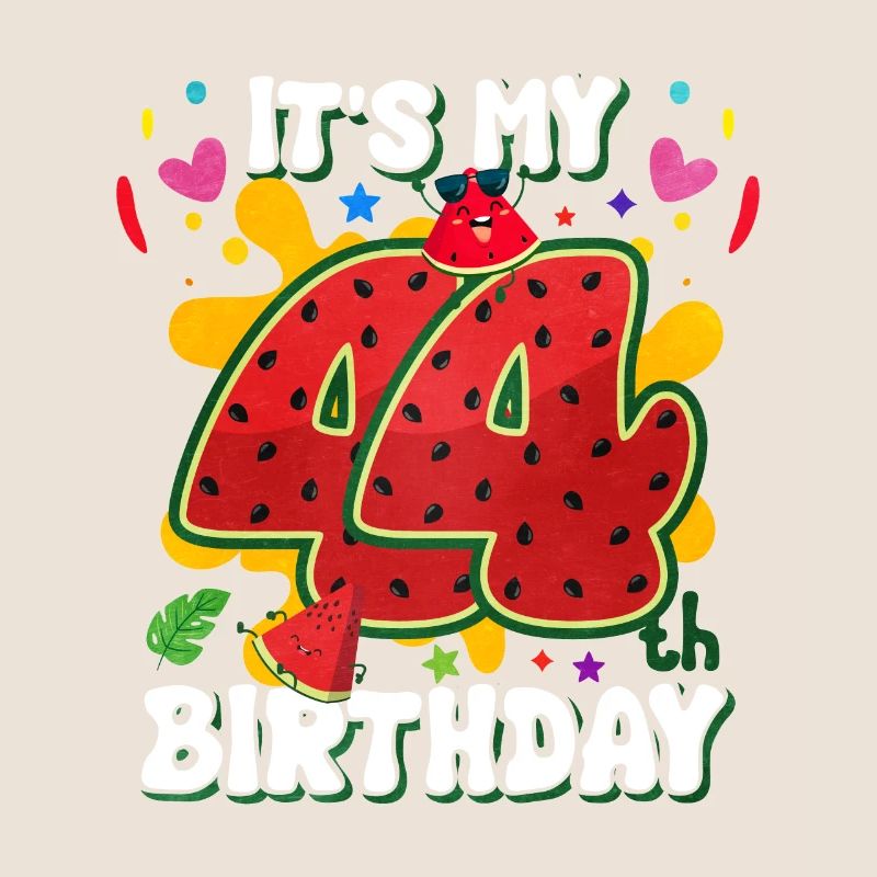 44e anniversaire Pastèque