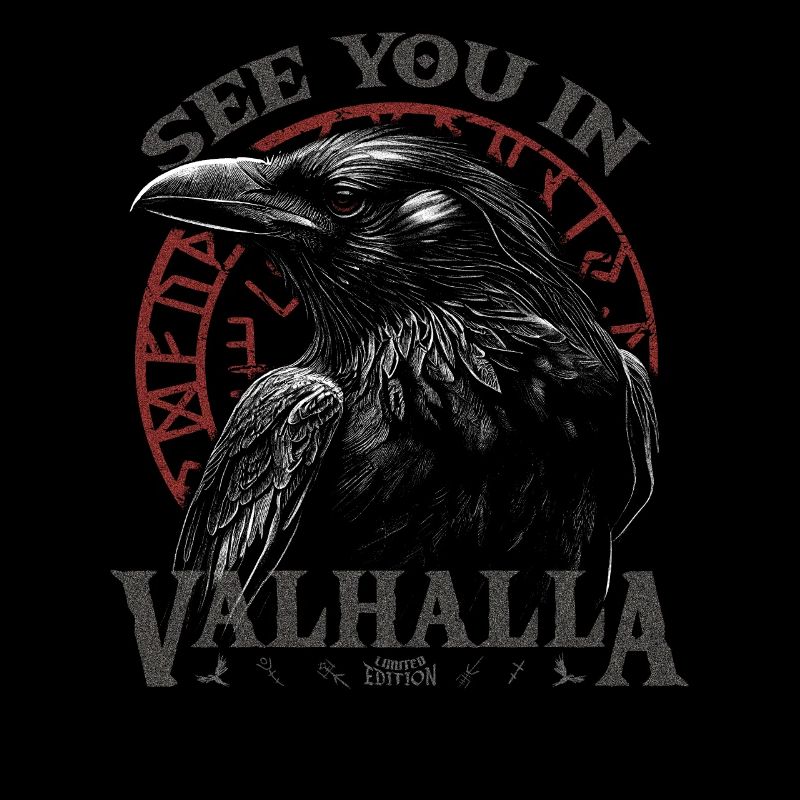 Valknut Viking Wir sehen uns in Walhalla See You