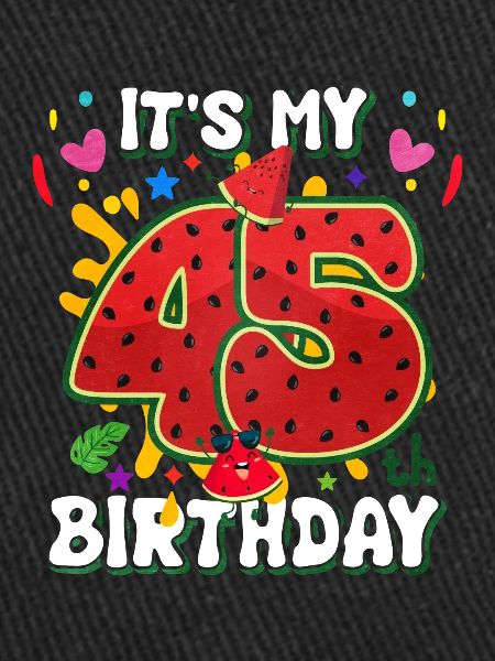 45e anniversaire Pastèque