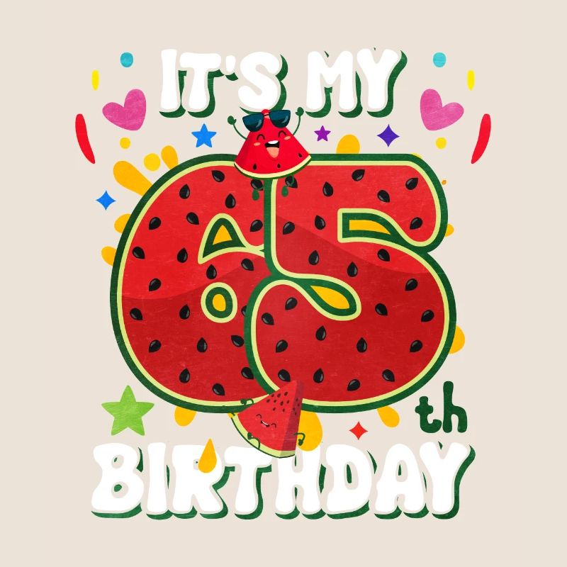 65e anniversaire Pastèque