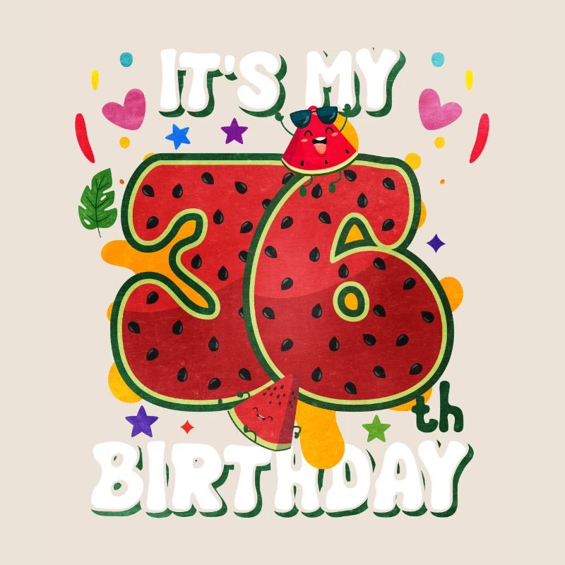 36e anniversaire de la pastèque