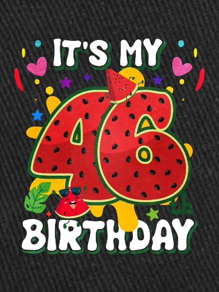 46th Birthday Watermelon