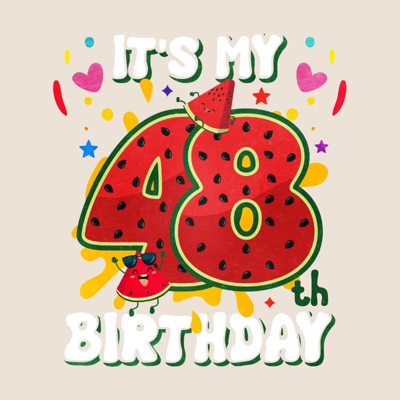 48e anniversaire Pastèque