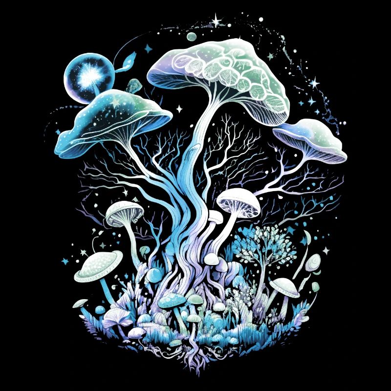 champignons magiques, champignons, champignons magiques, psychédéliques