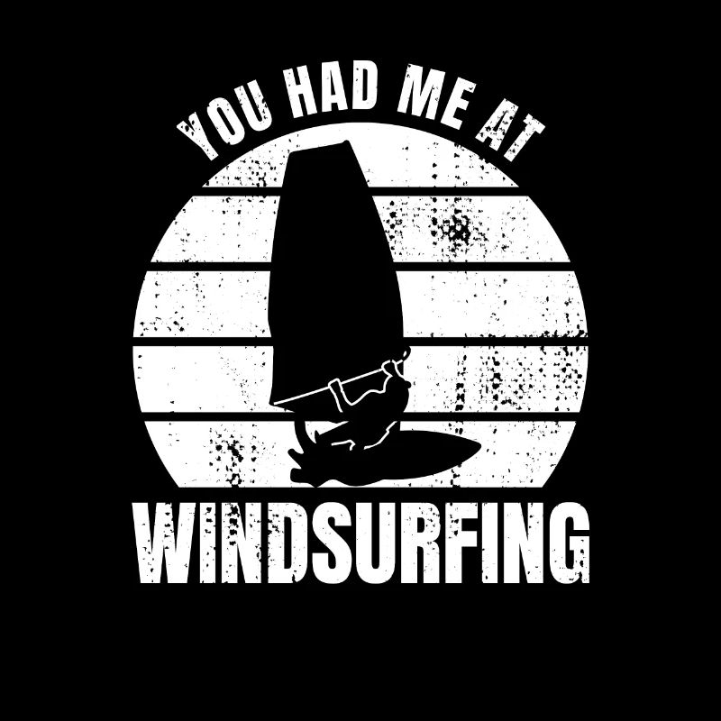 Lustiger Windsurfer Spruch