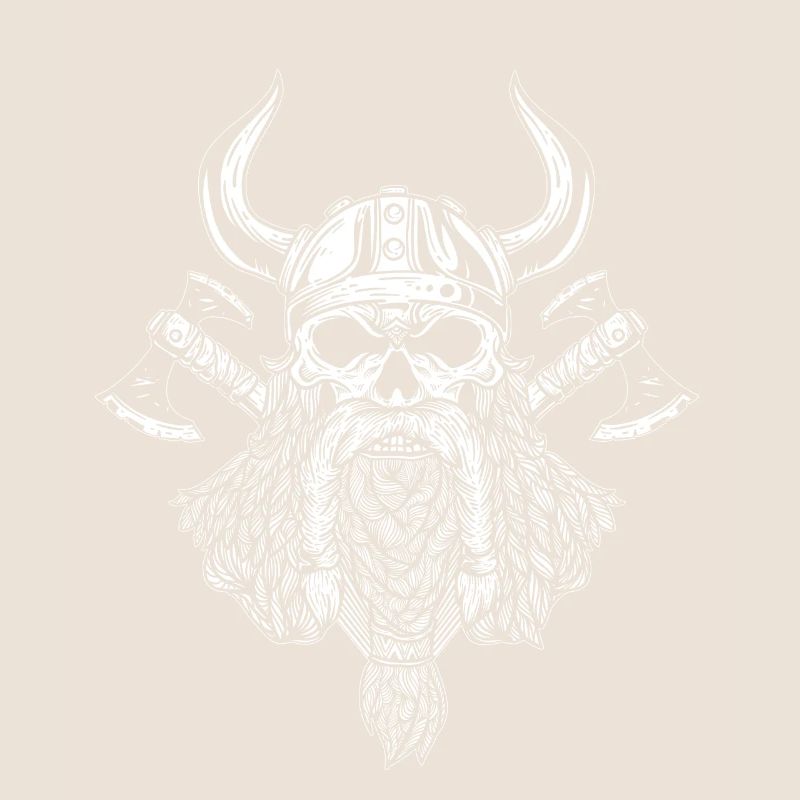 Viking warrior axe design Valhalla Germanic tribes