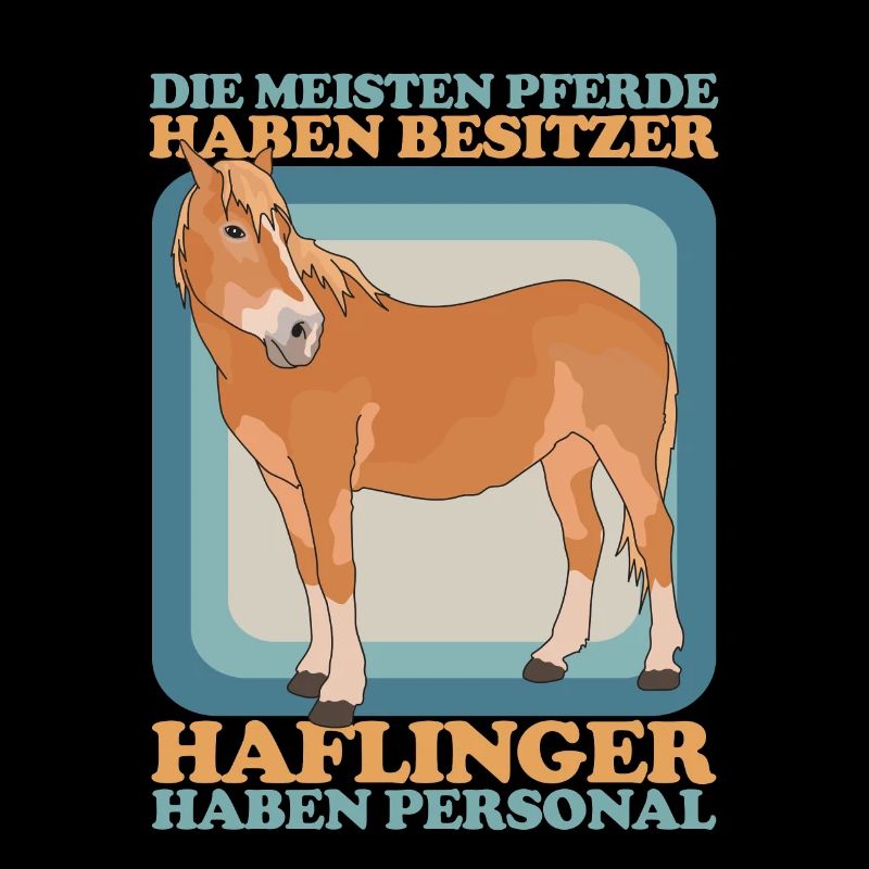 Haflinger Pferde Pferdebesitzer Haffi Geschenk