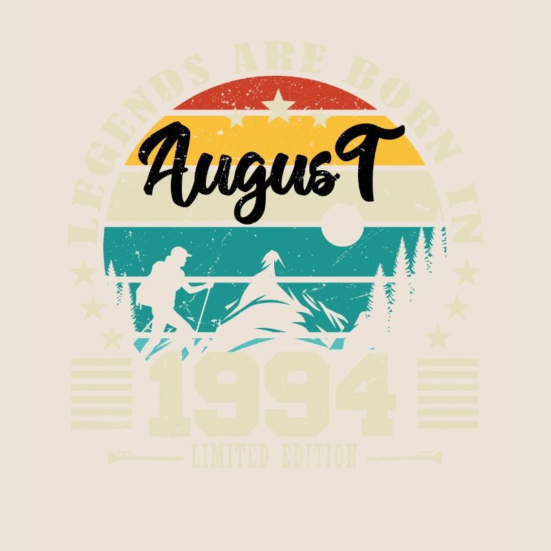 August 1994. Geburtstagsgeschenk August 1994. August