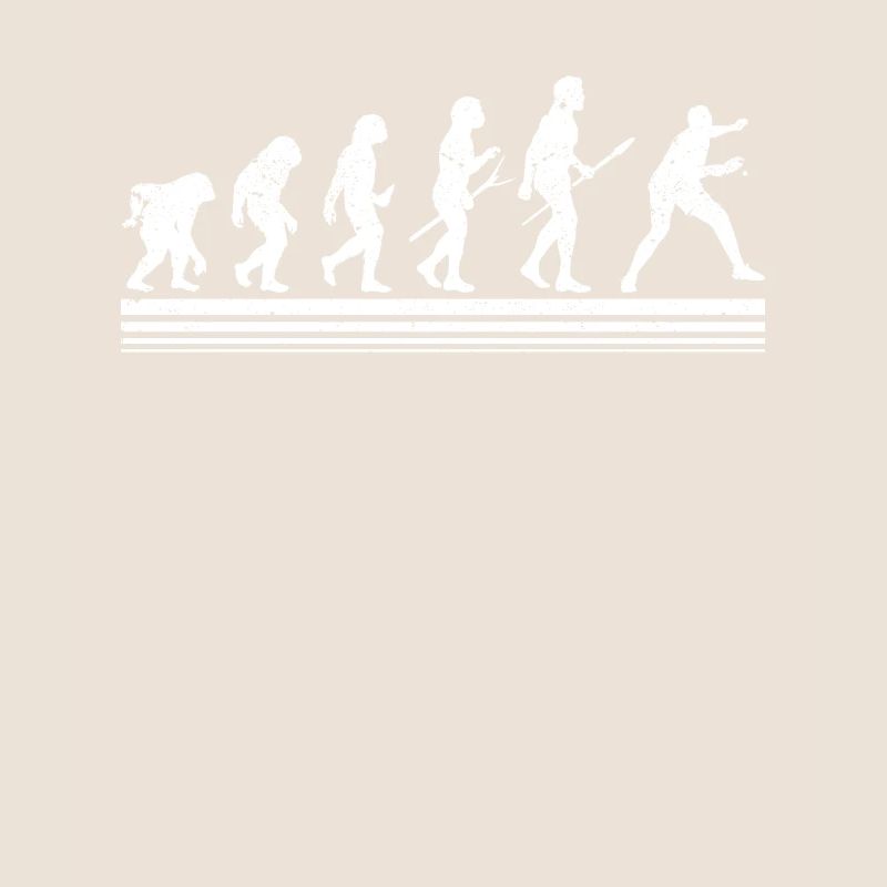 Ping Pong Human Evolution Table Drôle