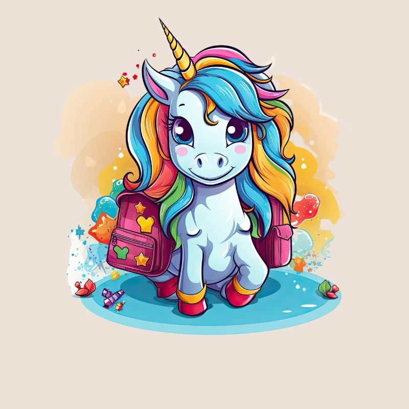 Einhorn Schulkind Einschulung Mädchen Geschenk