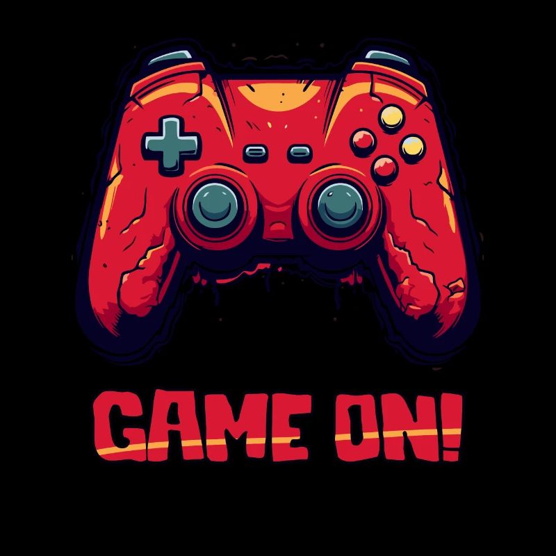 Parody Rugged Gaming Controller, game on