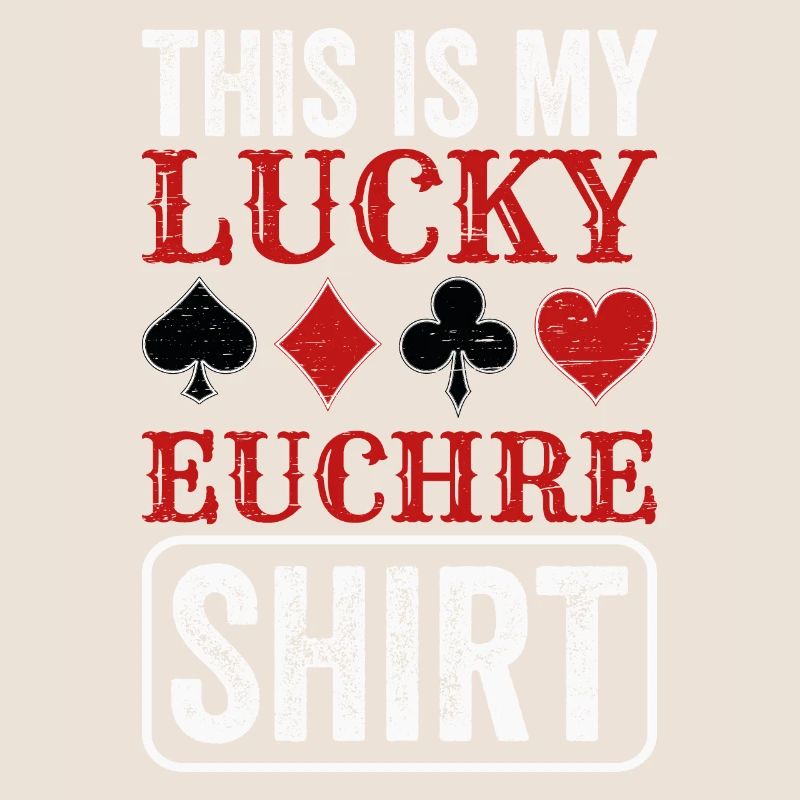 Lucky Euchre Card Game Euchre Player Poker Euchre