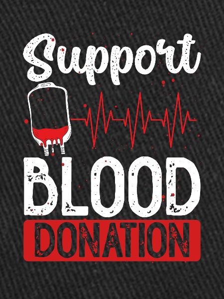 Support blood donation