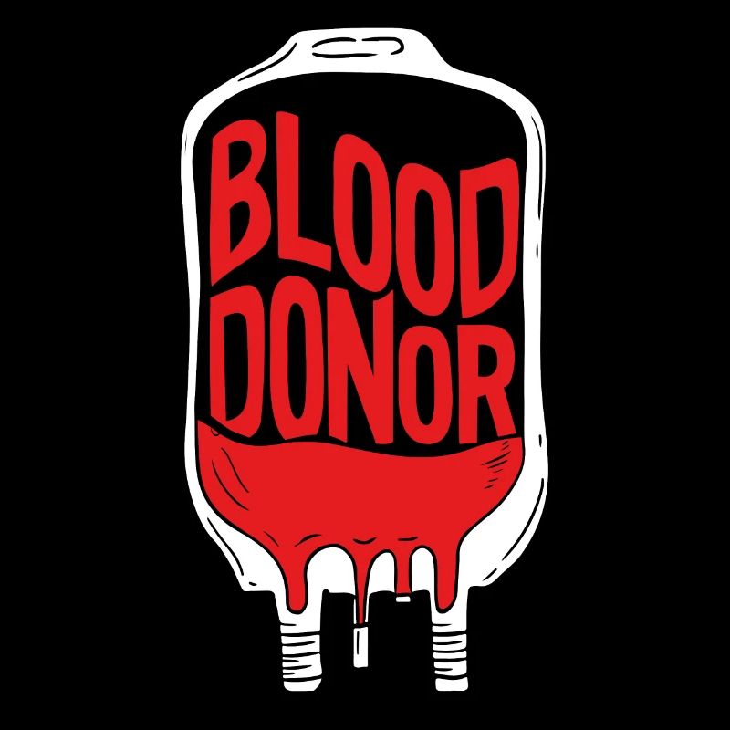 Blutbeutel Von Einem Blutspender