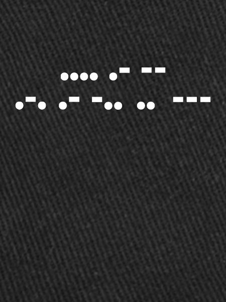 Amateurfunk-morsecode-design Für