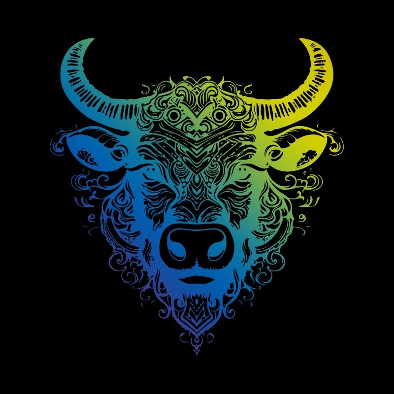 Bull Mandala Boho