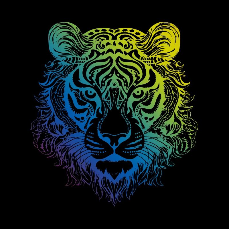 Tigre Mandala Boho