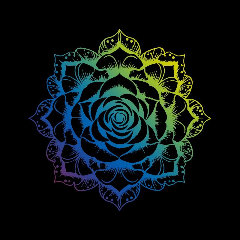 Rose Mandala Boho