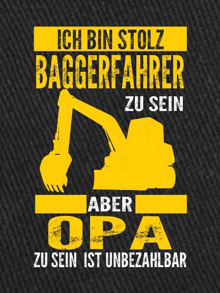 Baggerfahrer Bagger Fahrer Geschenk