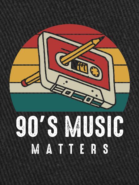 Nineties Music - Cassette avec crayon