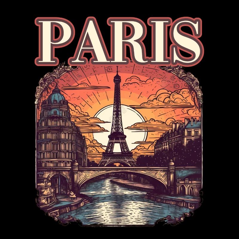 Paris Eiffelturm Bonjour Souvenirs