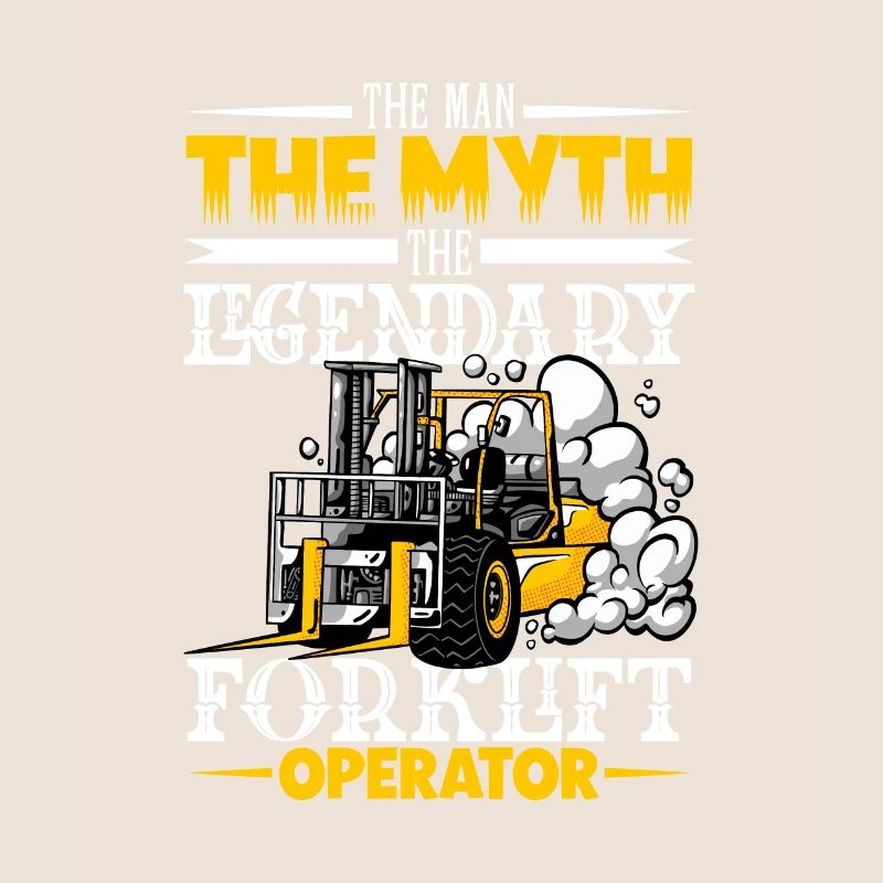 Gabelstaplerfahrer Lager Gabelstapler