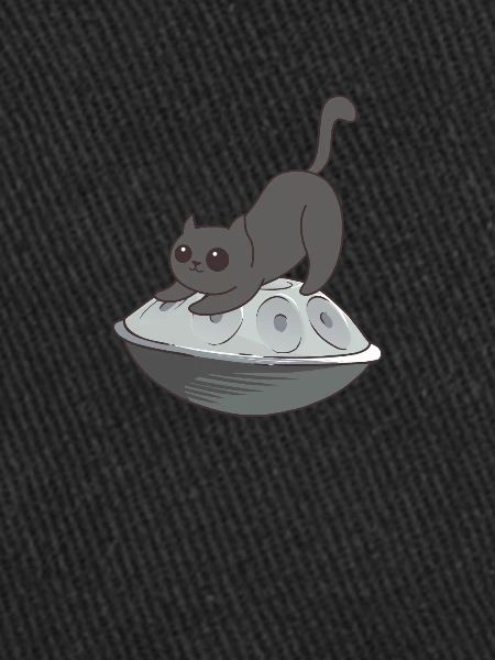 Handpan Cat Player Handpan