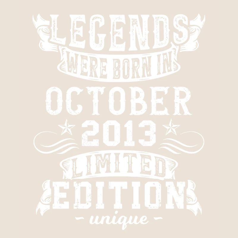 Anniversaire Octobre 2013 année Edition Limitée