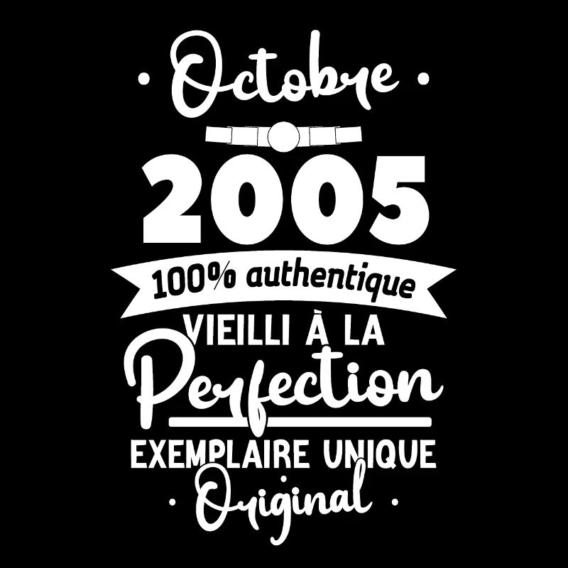Cadeau Anniversaire Octobre 2005 - 18 ans
