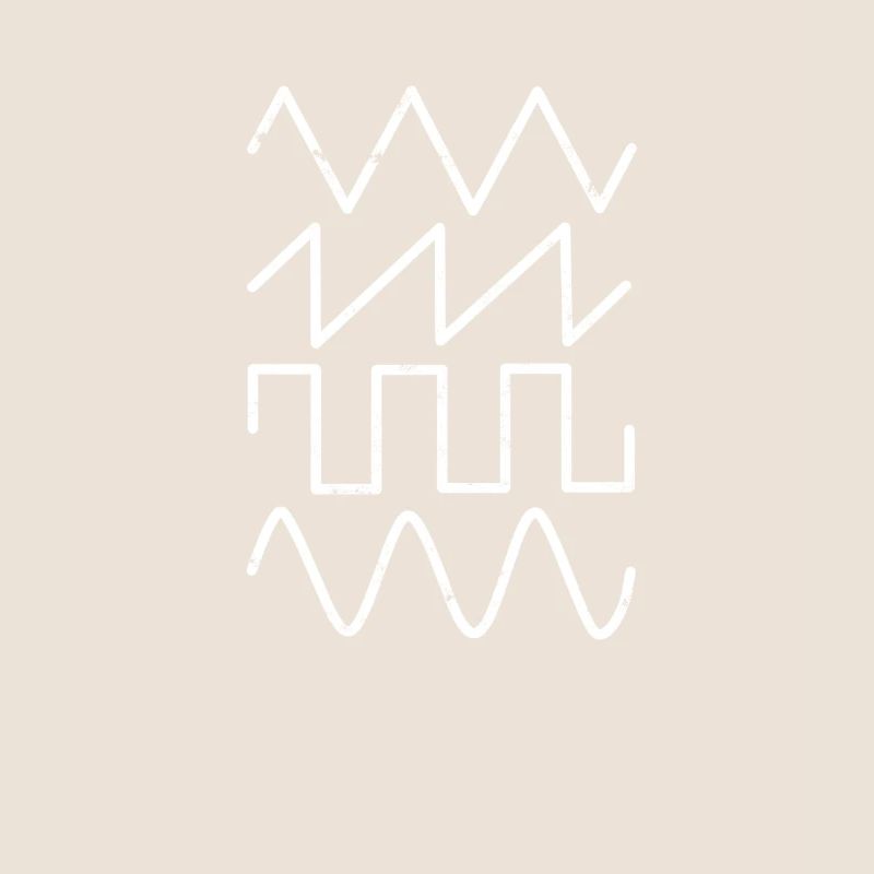 Synthesizer Synth Audio Waveform design -