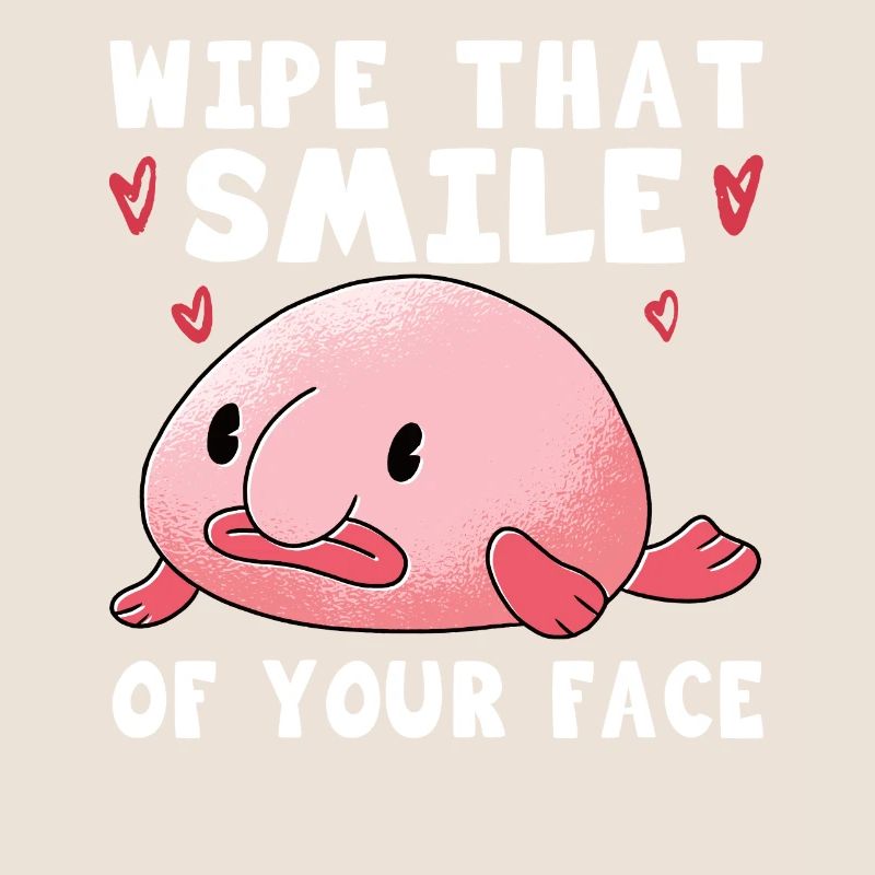 Blobfish Costume - Ugly Blob Fish Face -