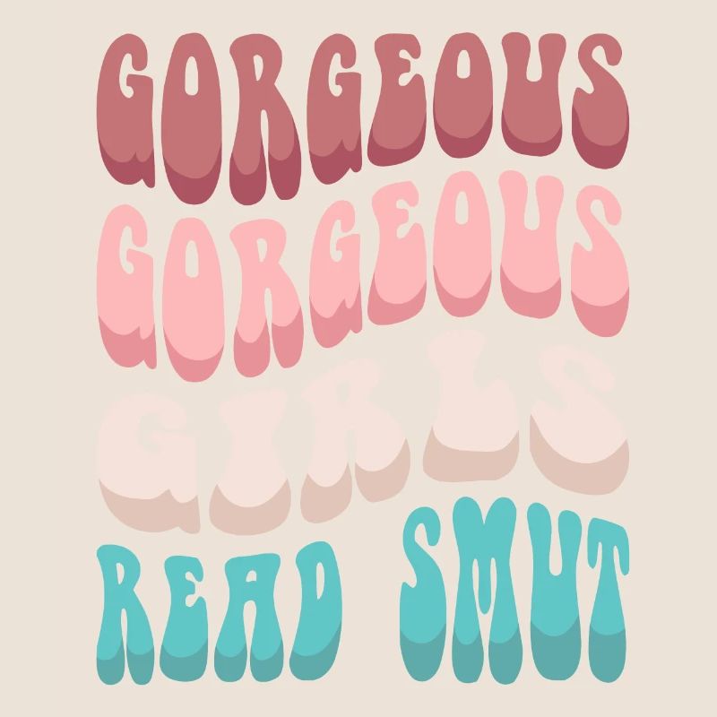 Wunderschöne Mädchen lesen Schmutz