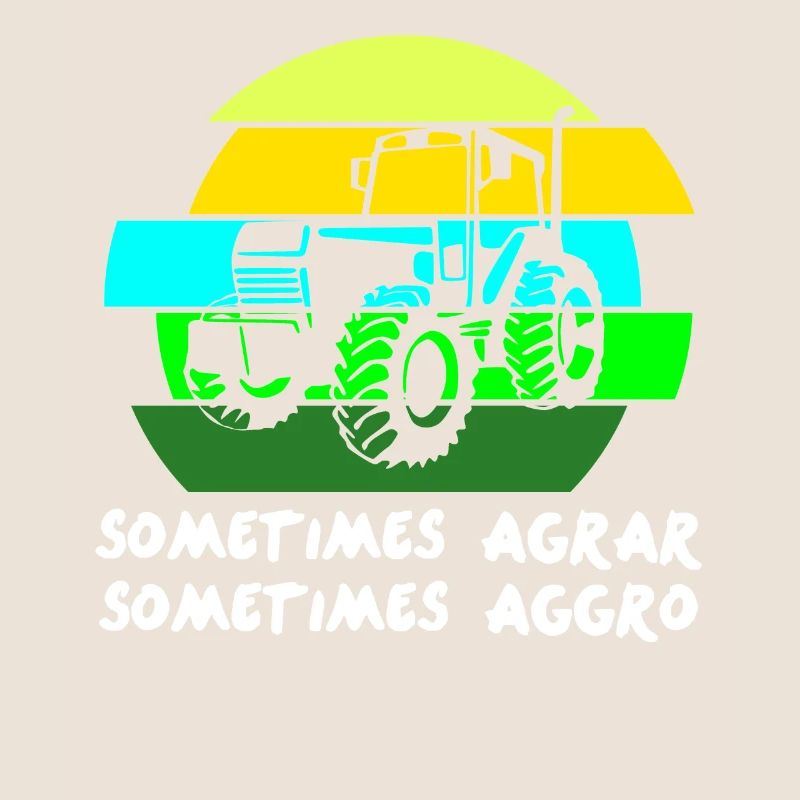 Farmer Farmer Tractor Retro Farmer