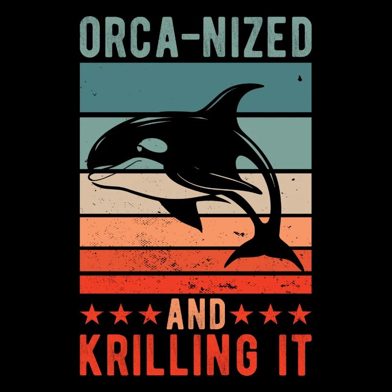 Orca-nisé et krilling