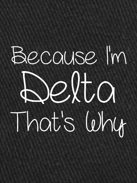 DELTA Funny Personalized Birthday