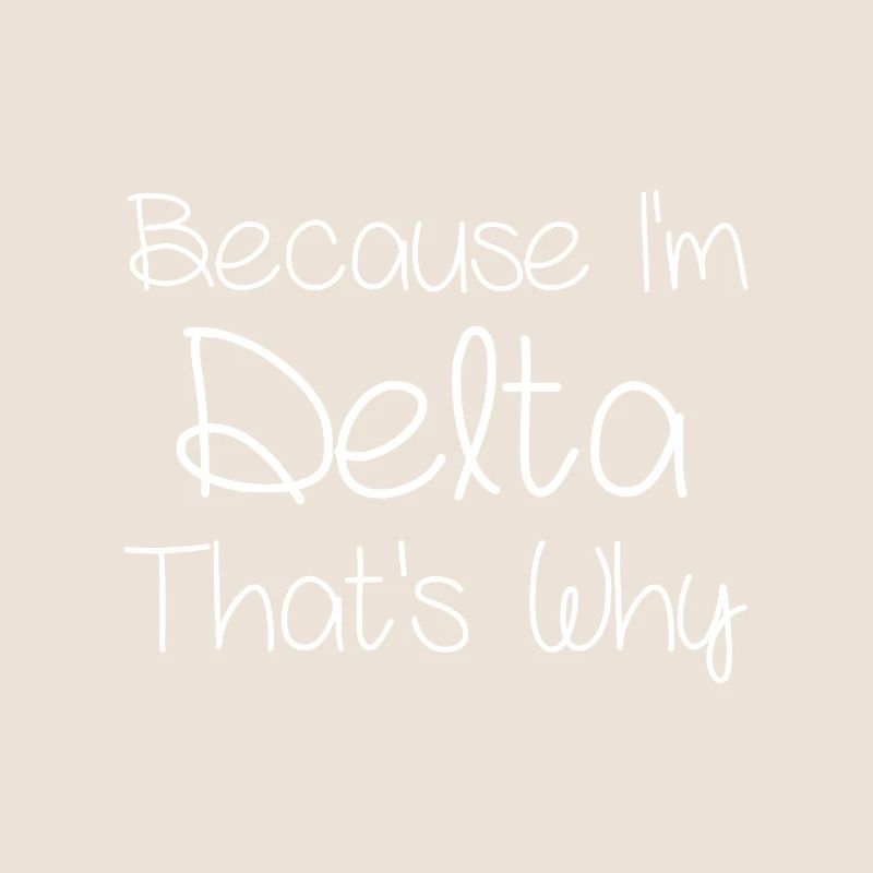 DELTA Funny Personalized Birthday