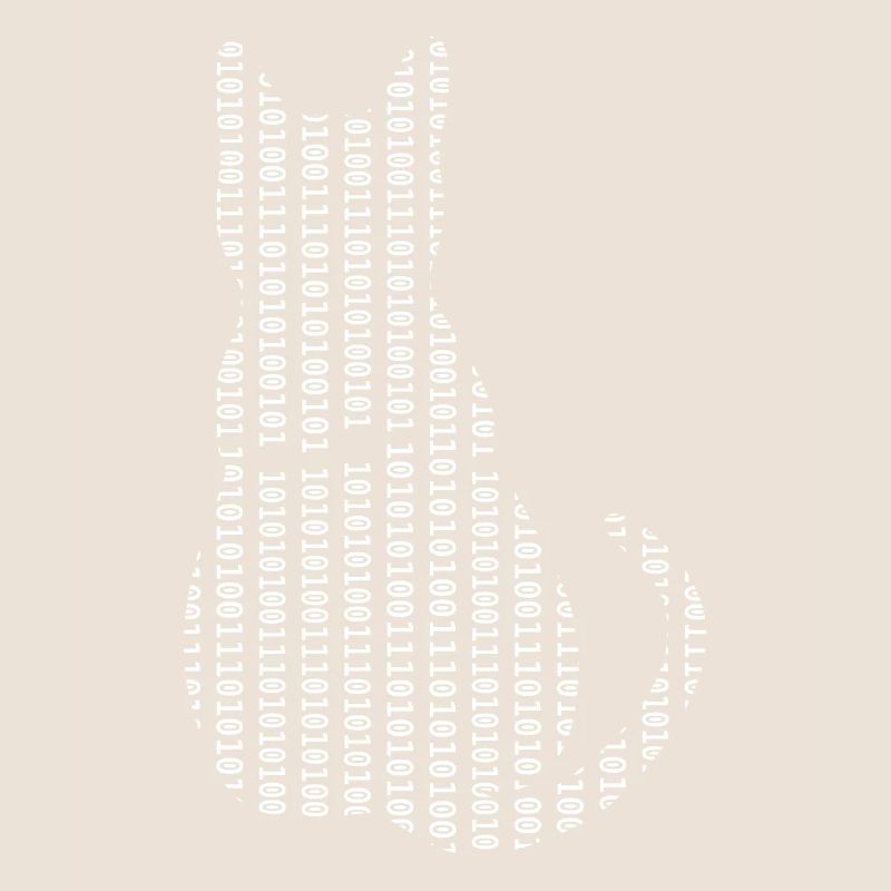 Informatiker Katze Admin Programmierer