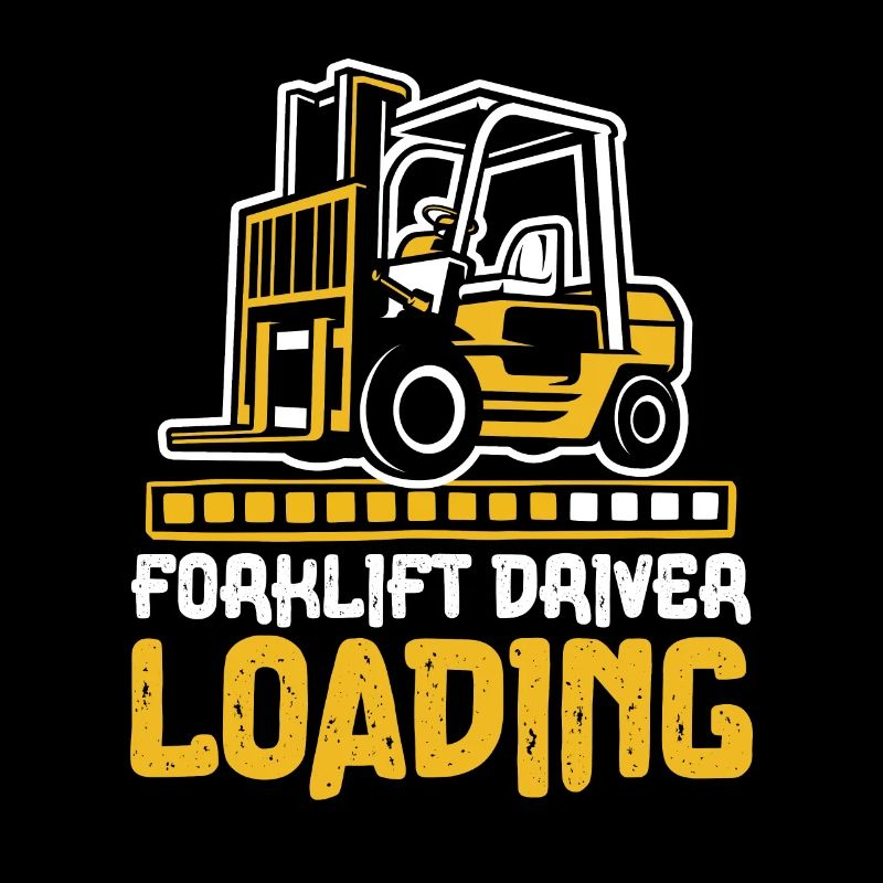 Forklift Driver Loading Gabelstaplerfahrer