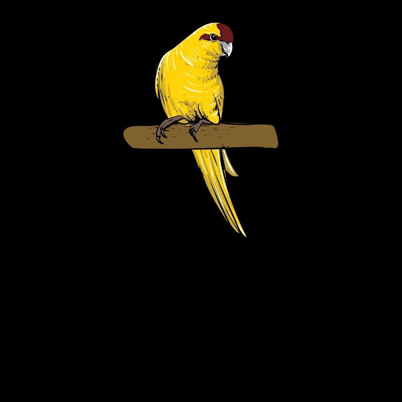 Perruche de chèvre I Motif de perruche pour porte-oiseau