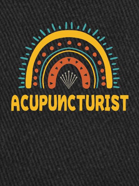Acupuncteur mignon Boho Rainbow TCM