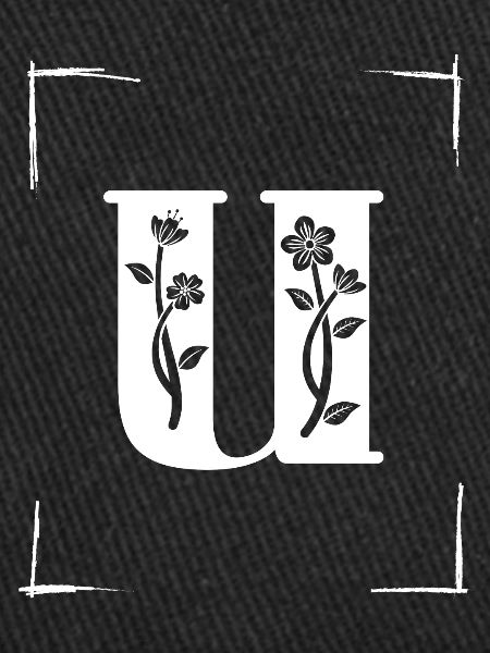 letetr U initial