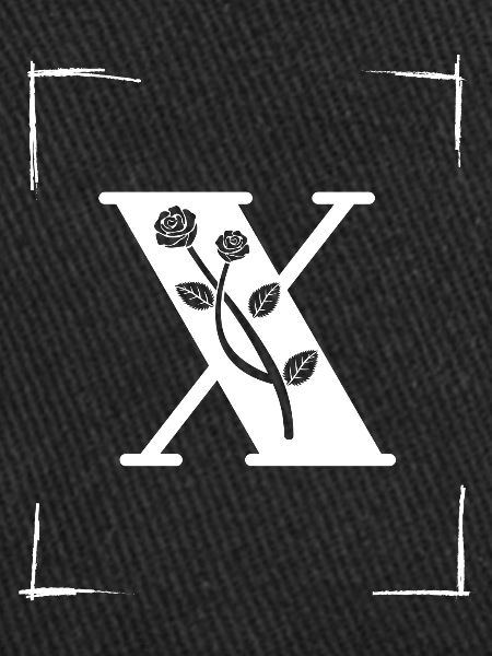 letter X initial