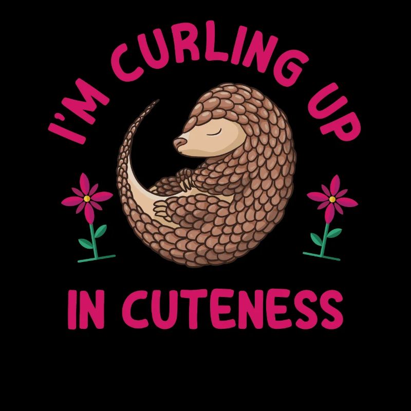 Se pelotonner dans des pangolins mignons