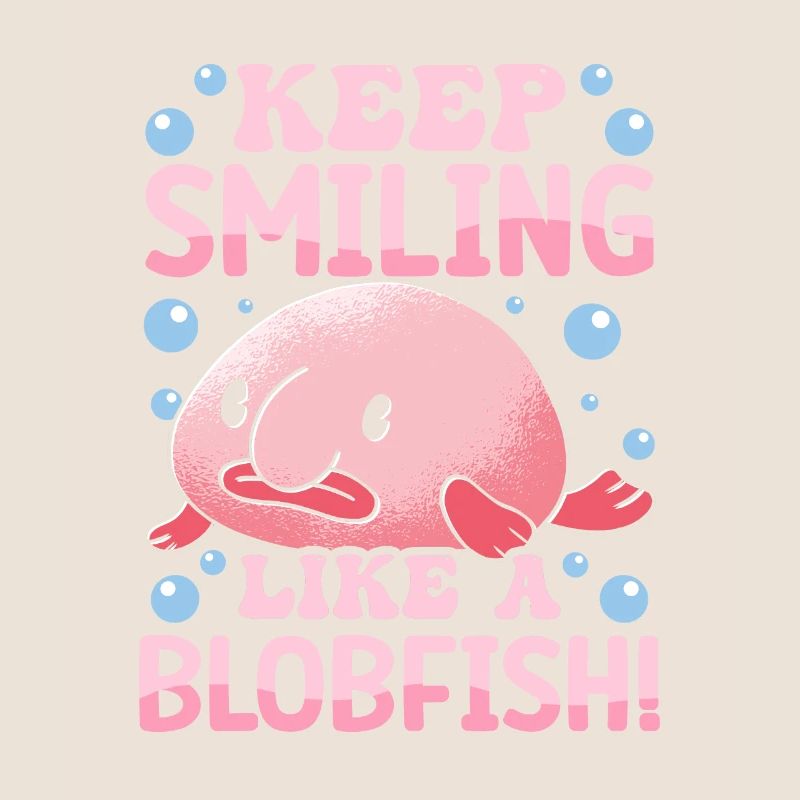 Blobfish Costume - Ugly Blob Fish Face -