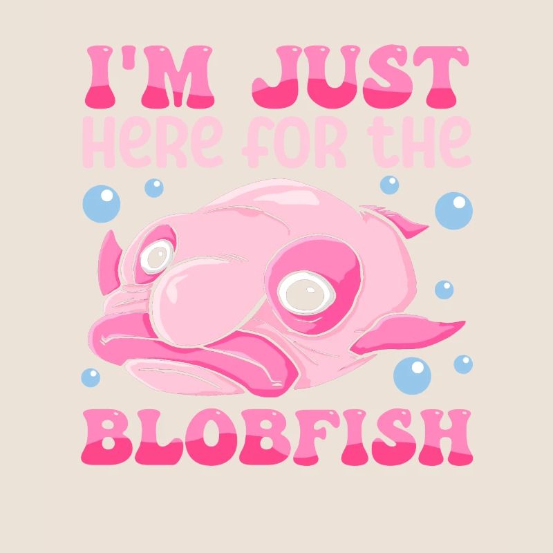 Blobfish Costume - Ugly Blob Fish Face -