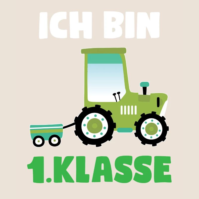 1.Klasse Traktor Erstklässler Geschenk