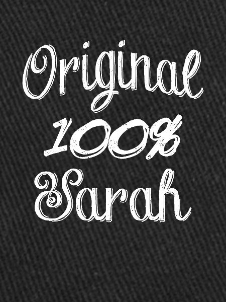 Original 100 % Sarah