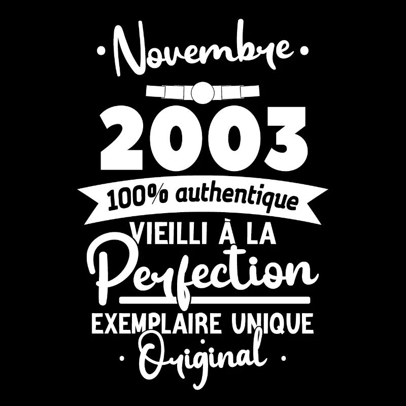 Novembre 2003 20 Ans